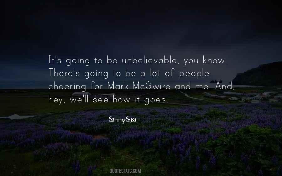 Mcgwire Quotes #1238323