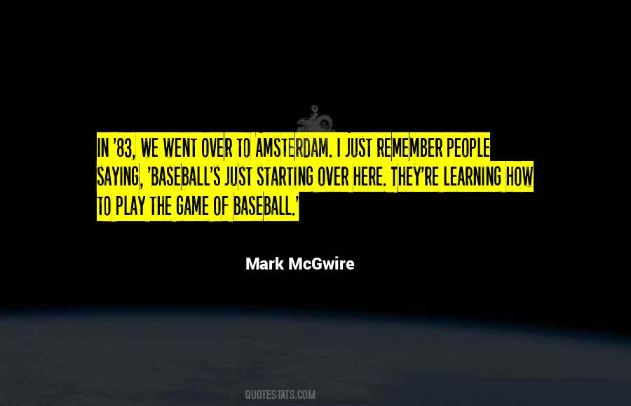 Mcgwire Quotes #1621390