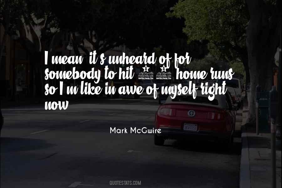 Mcgwire Quotes #165735