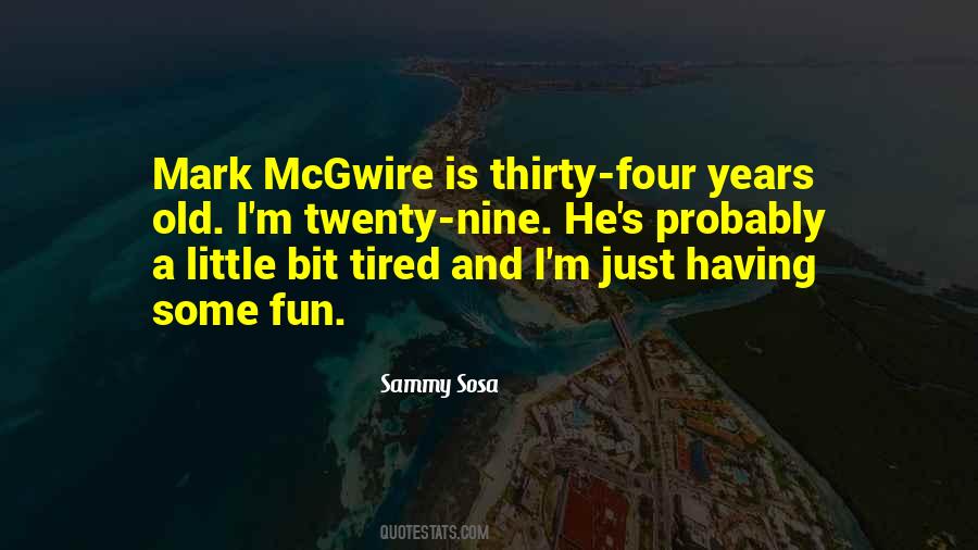 Mcgwire Quotes #974528