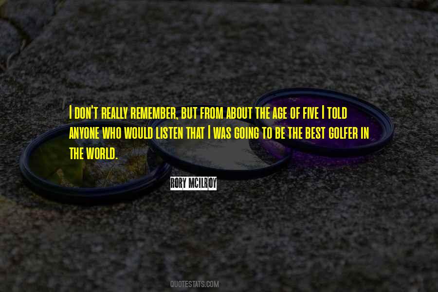 Mcilroy's Quotes #831653