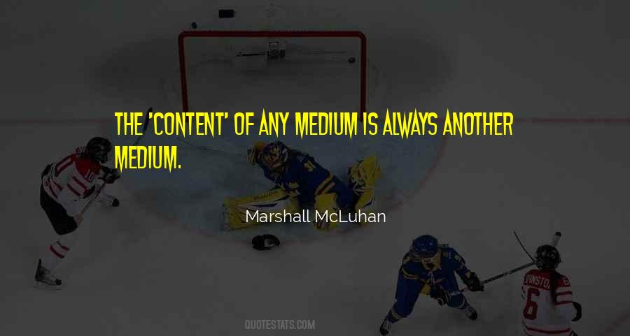 Mcluhan's Quotes #166358
