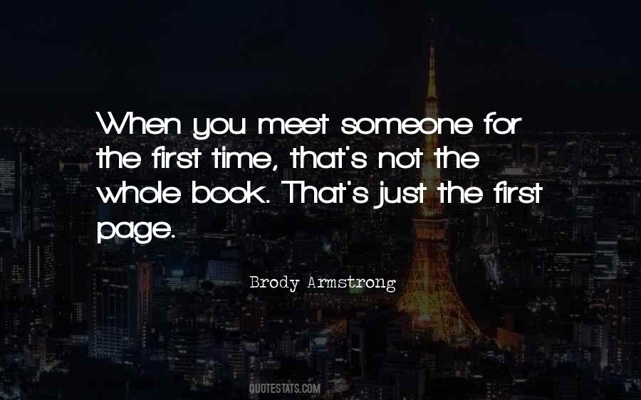 Quotes About When You Meet Someone #633999