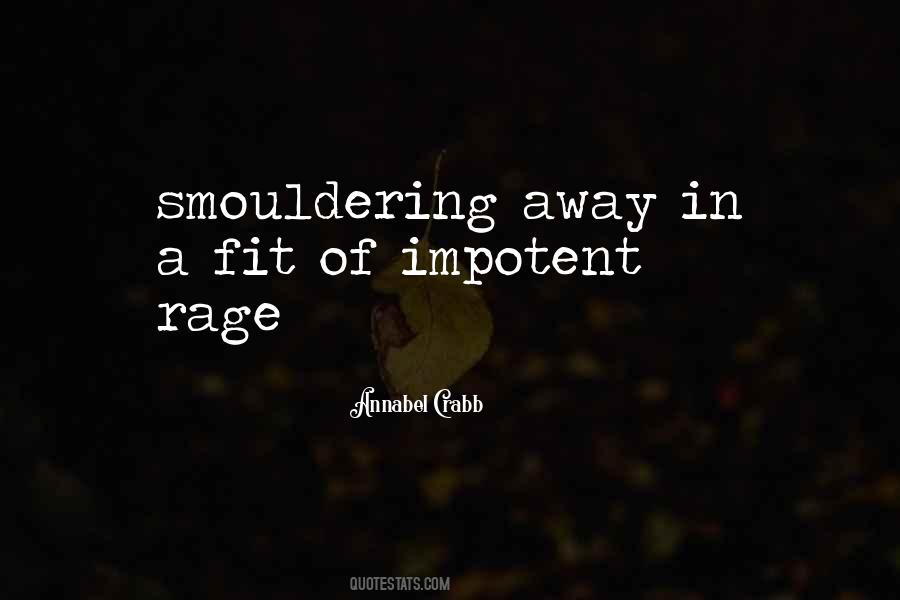 Quotes About Smouldering #847606