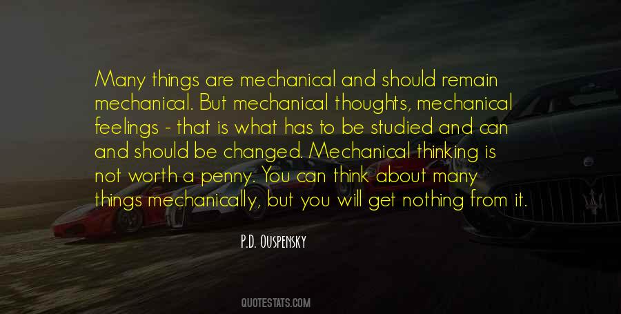 Mechanically Quotes #488155