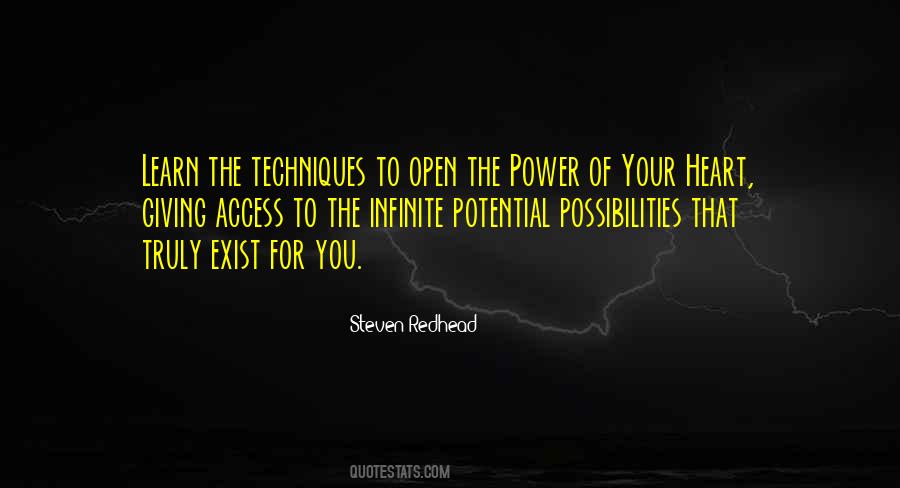 Quotes About Infinite Potential #660401