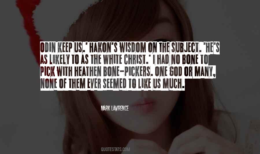 Quotes About Odin #1033370
