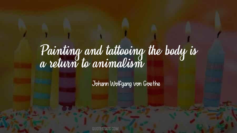 Quotes About Body Painting #120817