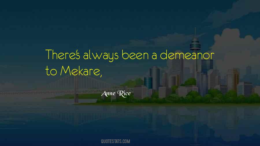 Mekare Quotes #1057952