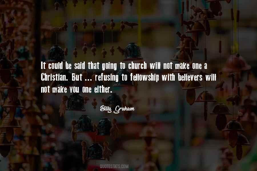 Quotes About Fellowship Of Christian #988416