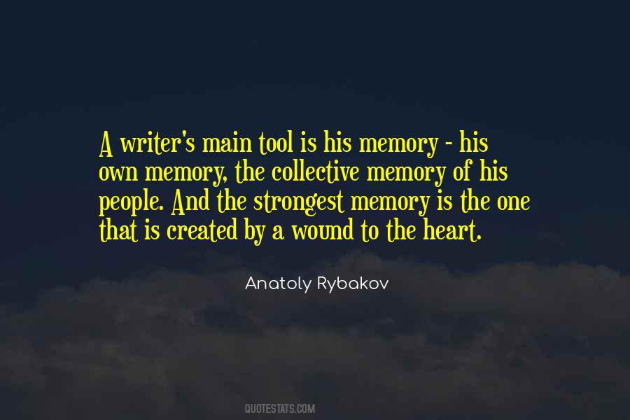Memory's Quotes #116493