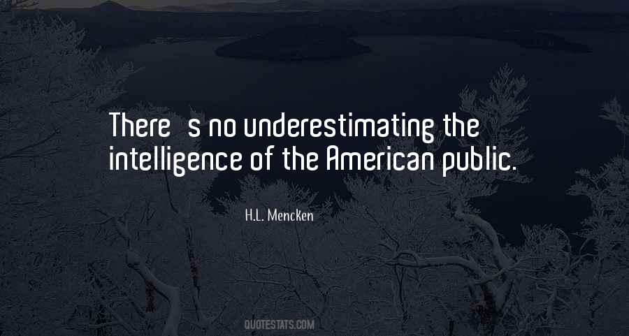 Mencken's Quotes #1814318