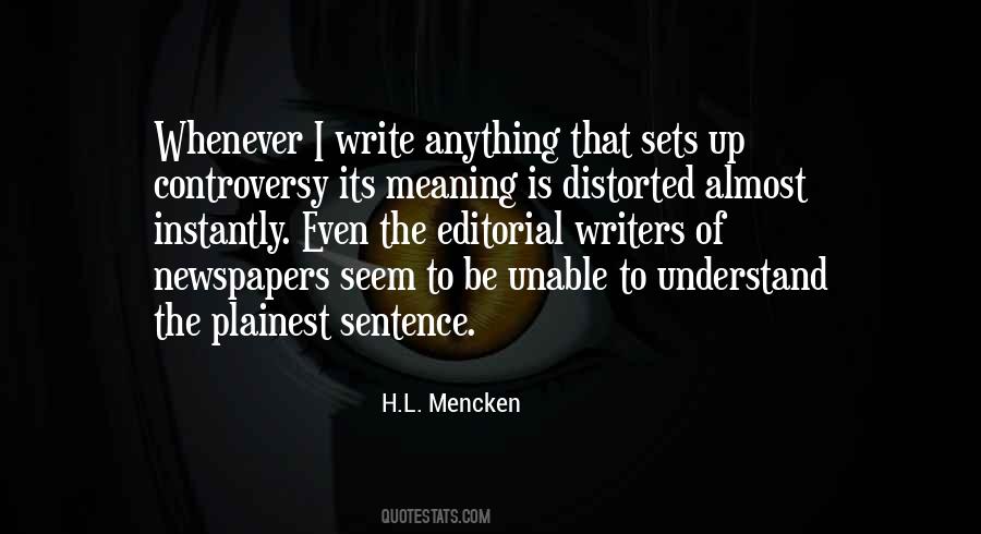 Mencken's Quotes #85538