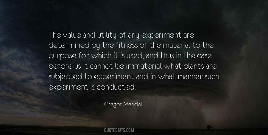 Mendel's Quotes #1047635