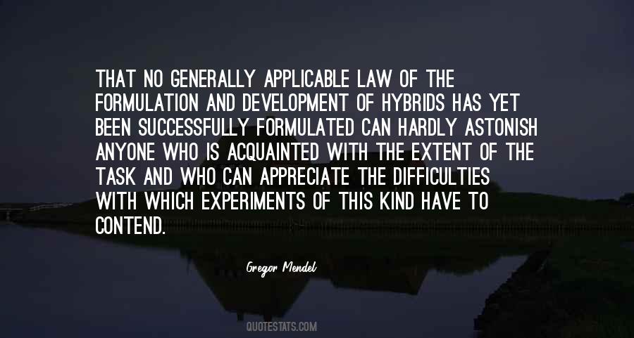 Mendel's Quotes #749165