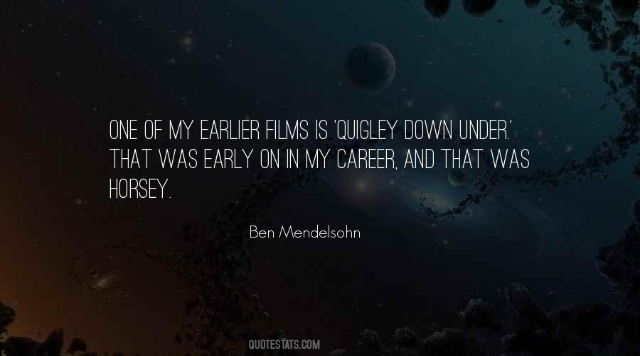 Mendelsohn Quotes #249593