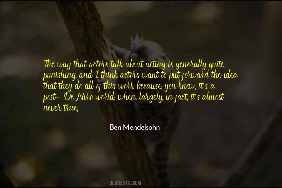Mendelsohn Quotes #255498