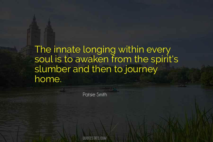 Quotes About The Journey Home #1574316