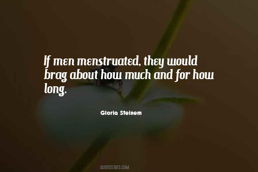 Menstruated Quotes #71700