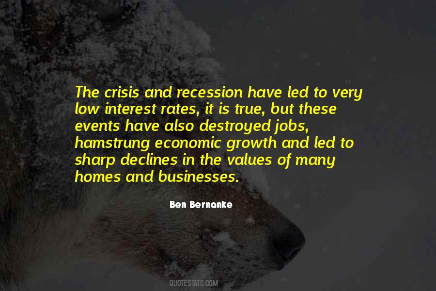 Quotes About Economic Crisis #771090