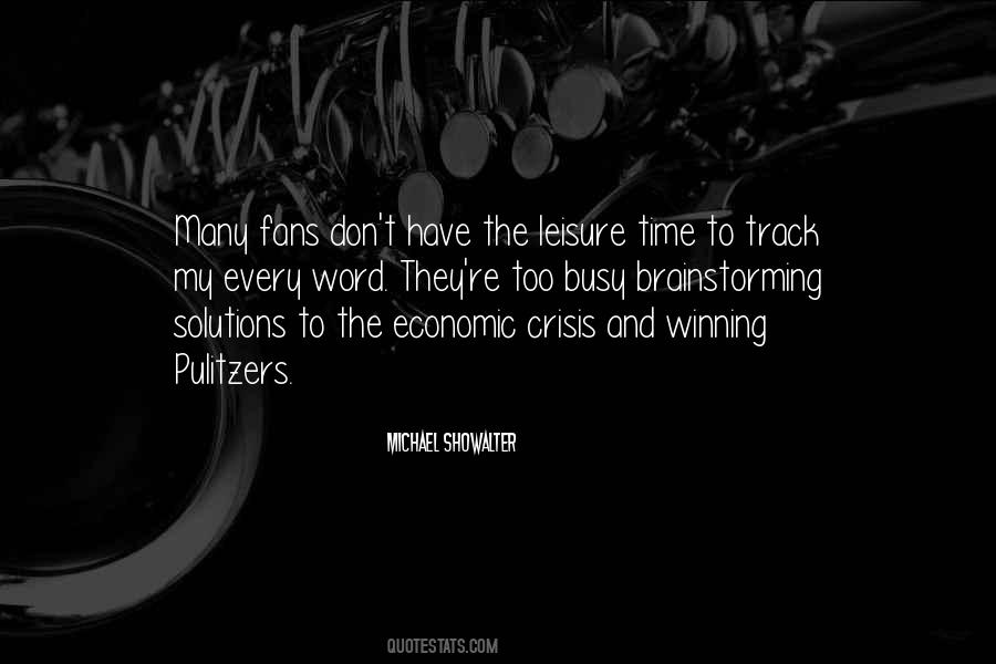 Quotes About Economic Crisis #858243