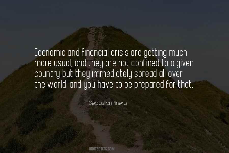 Quotes About Economic Crisis #946399