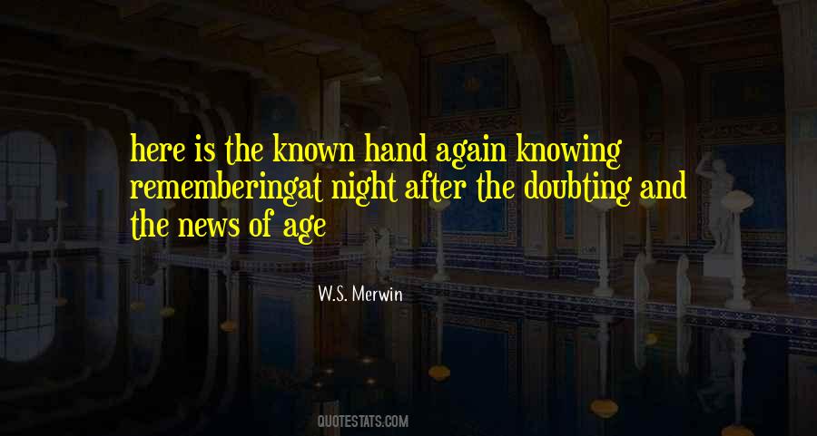 Merwin's Quotes #690431