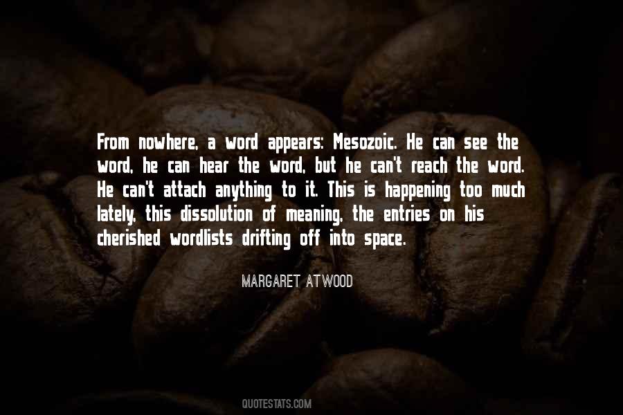 Mesozoic Quotes #156371