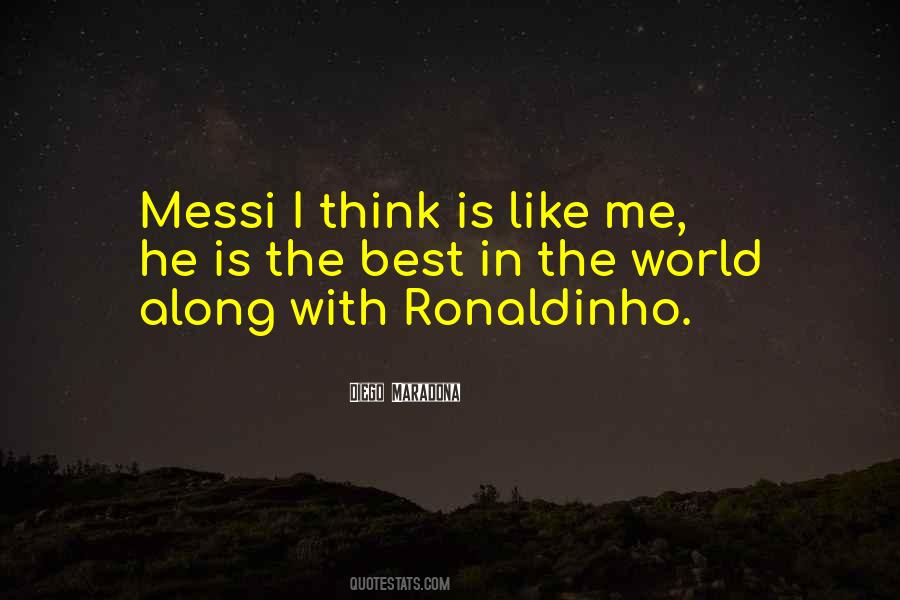 Messi's Quotes #167265