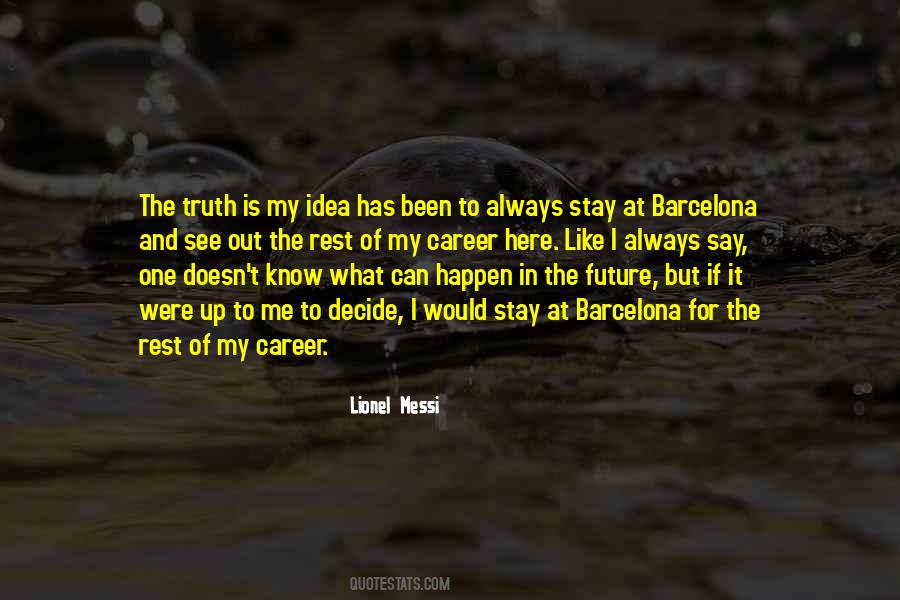 Messi's Quotes #255683