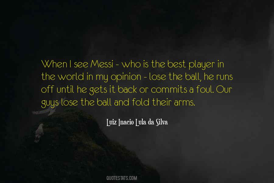 Messi's Quotes #56809