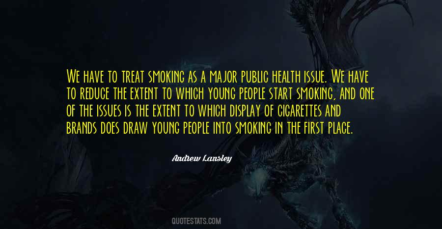Quotes About Smoking And Health #852901