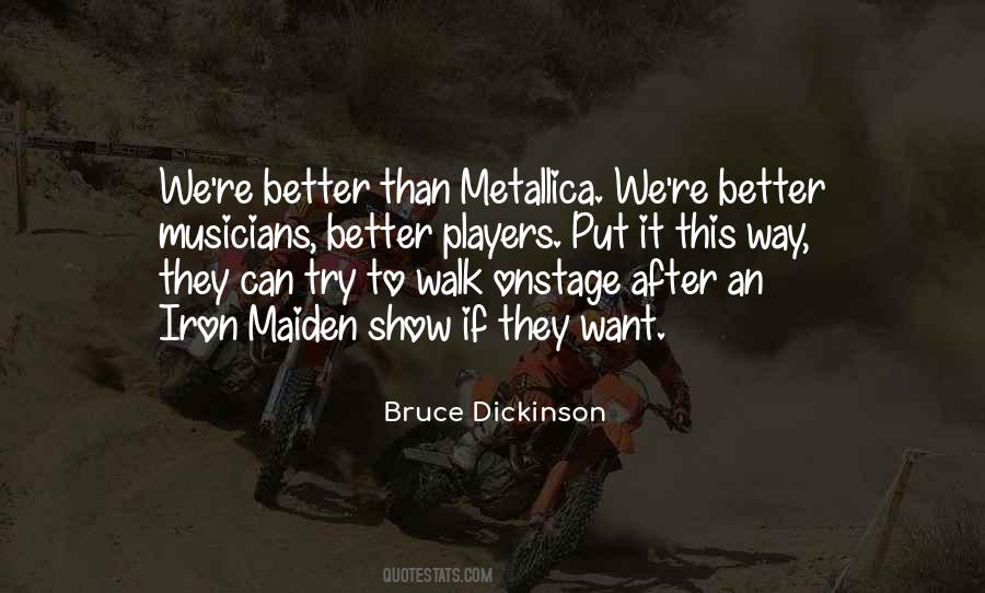 Metallica's Quotes #640522