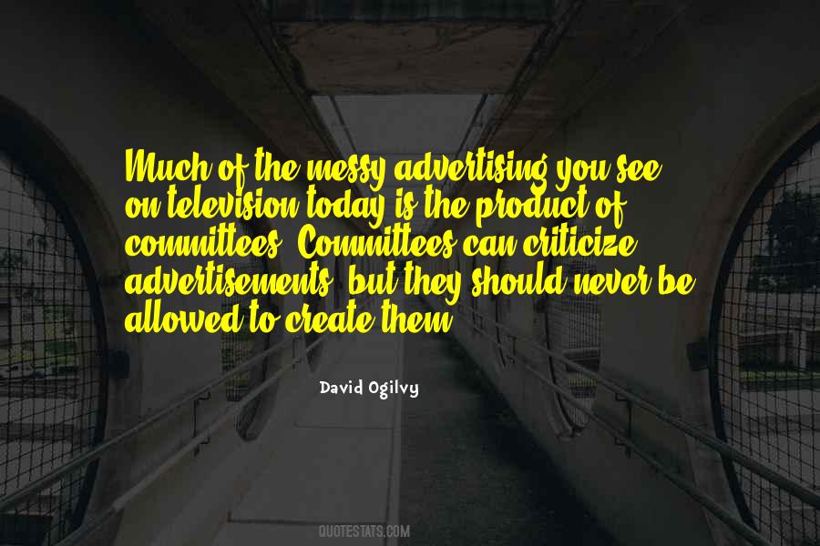 Quotes About Television Advertising #1414634