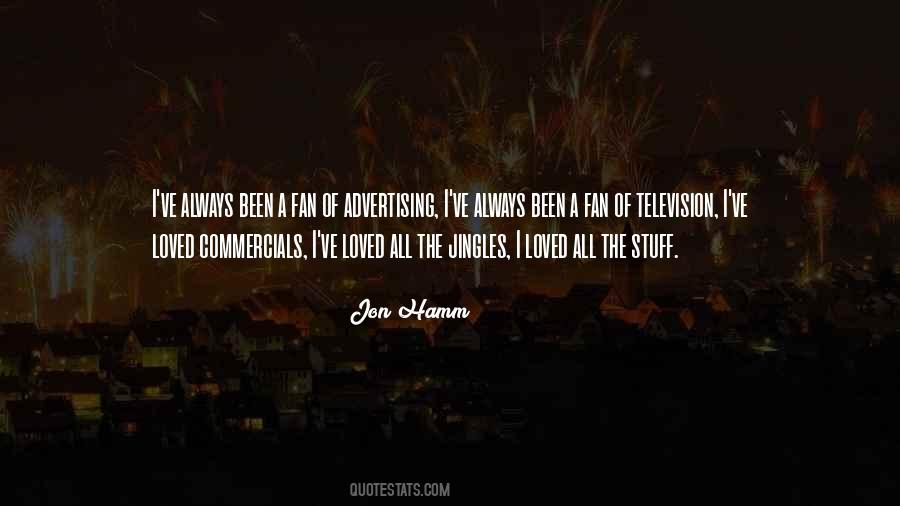 Quotes About Television Advertising #1518337