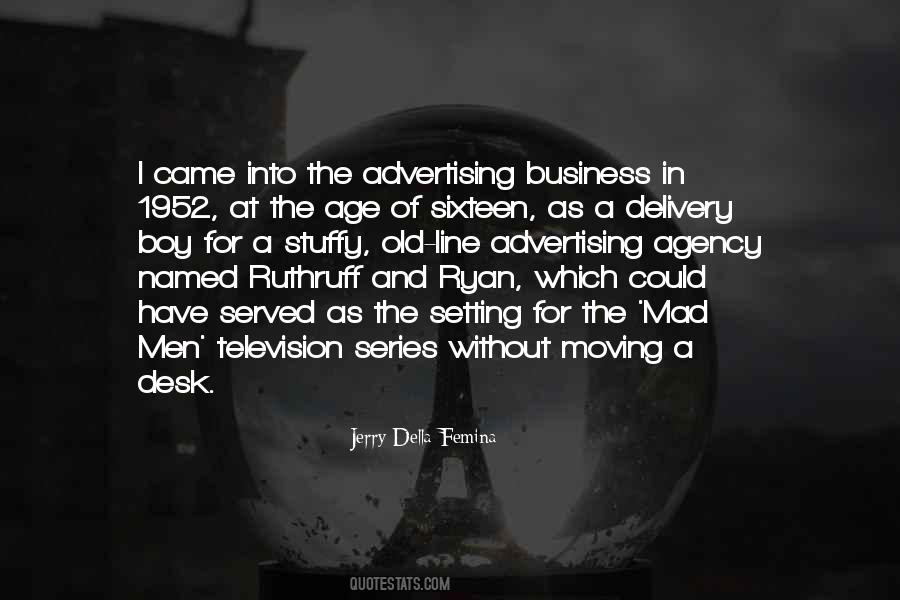 Quotes About Television Advertising #58649