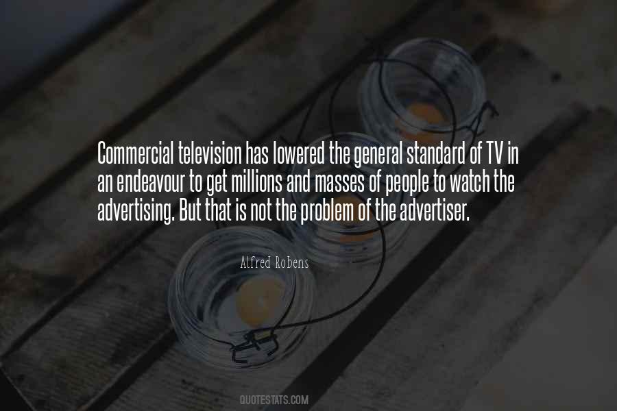 Quotes About Television Advertising #696445