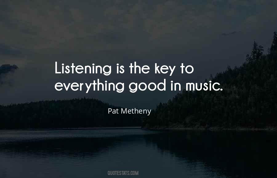 Metheny Quotes #1759627