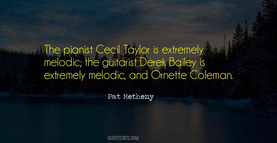 Metheny Quotes #932380