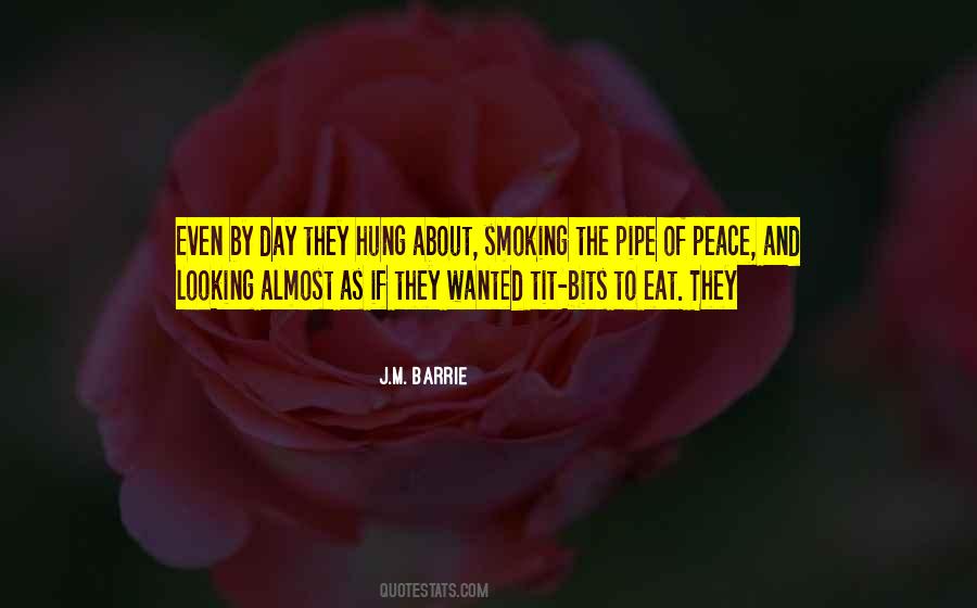 Quotes About Smoking A Pipe #529331