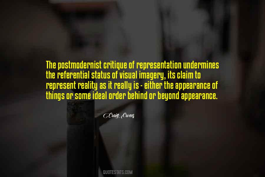 Quotes About Visual Representation #1641366