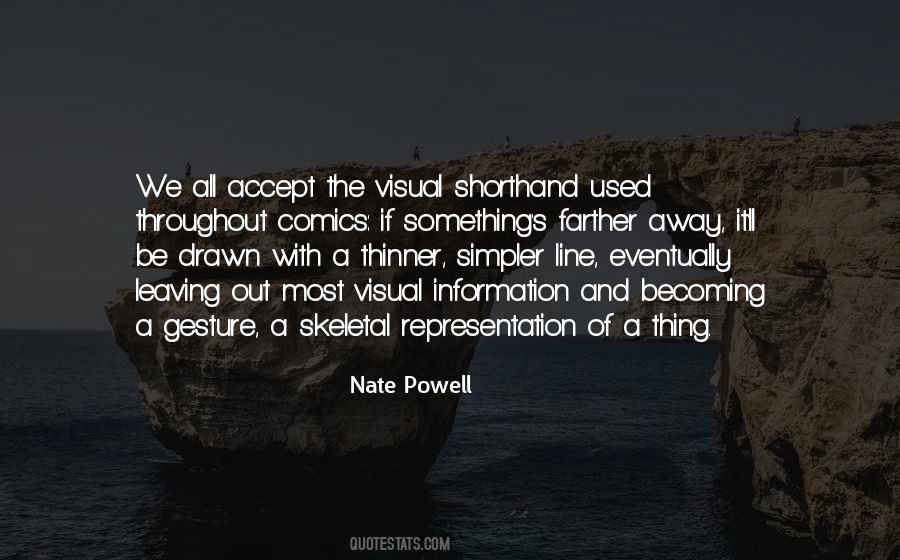 Quotes About Visual Representation #606473