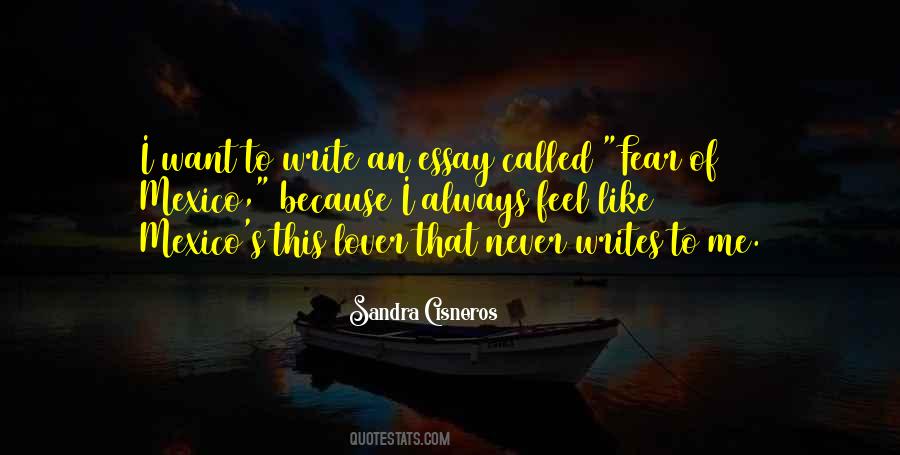 Mexico's Quotes #1488914