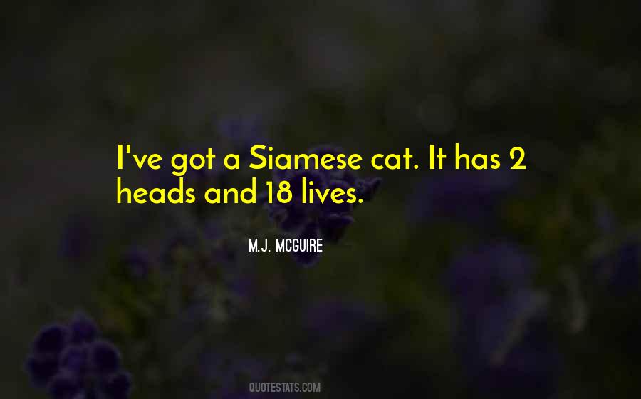 Quotes About Siamese Cats #466590