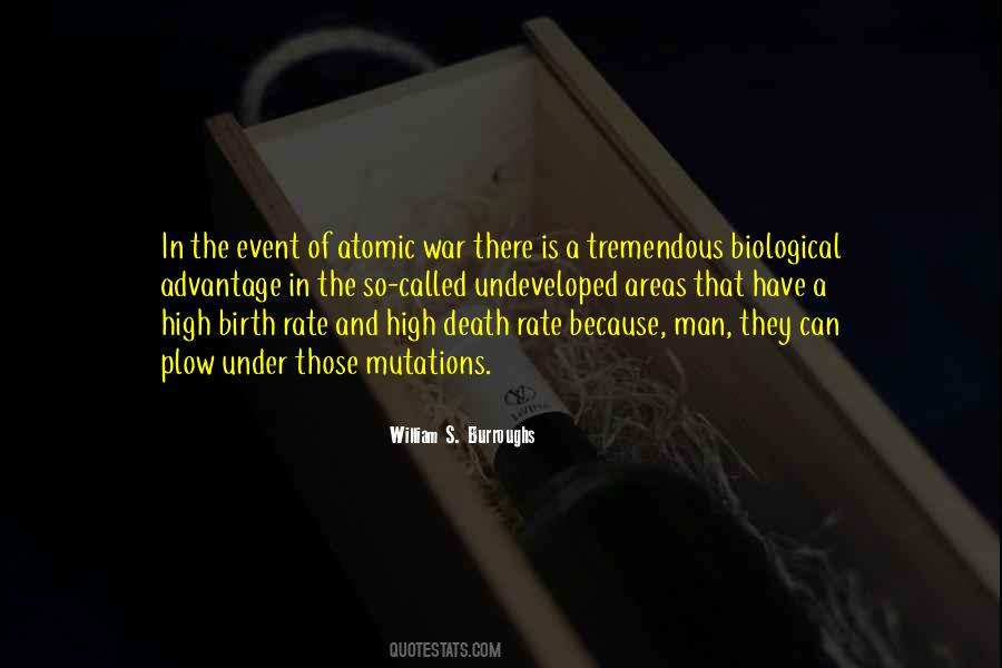 Quotes About Birth Rate #1489598