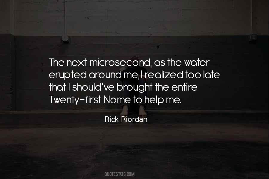 Microsecond Quotes #162031