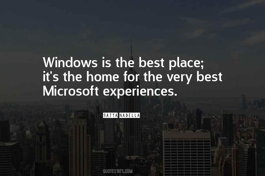 Microsoft's Quotes #1047777