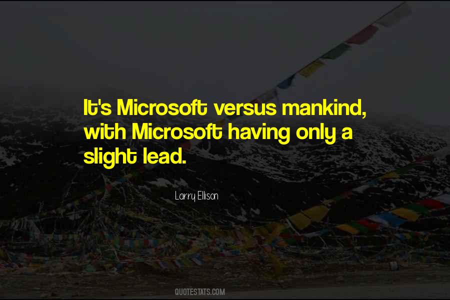 Microsoft's Quotes #685760