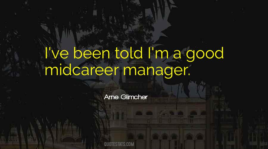 Midcareer Quotes #1716847