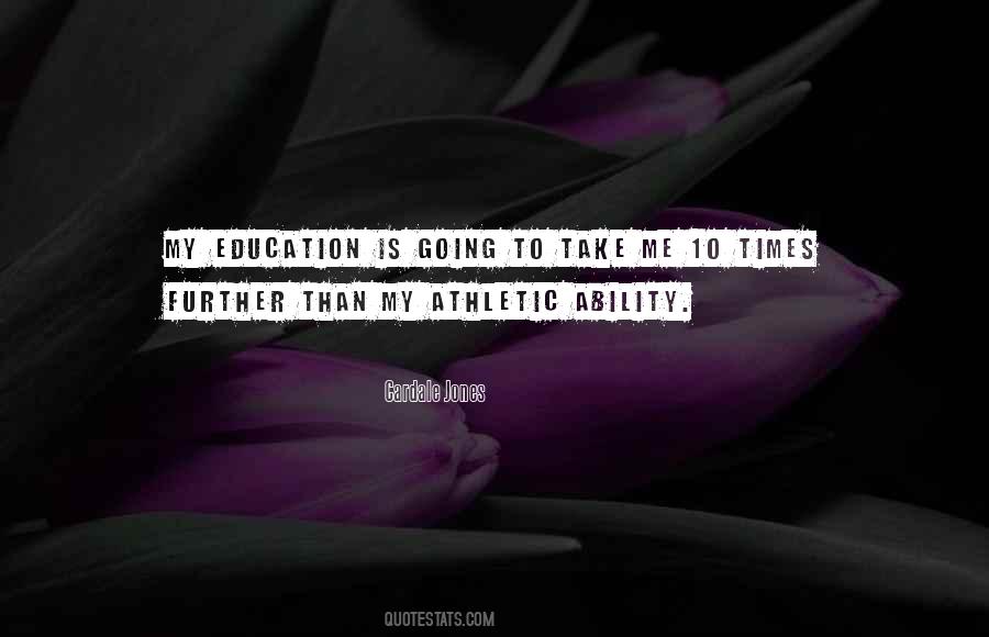 Quotes About Athletic Ability #203945